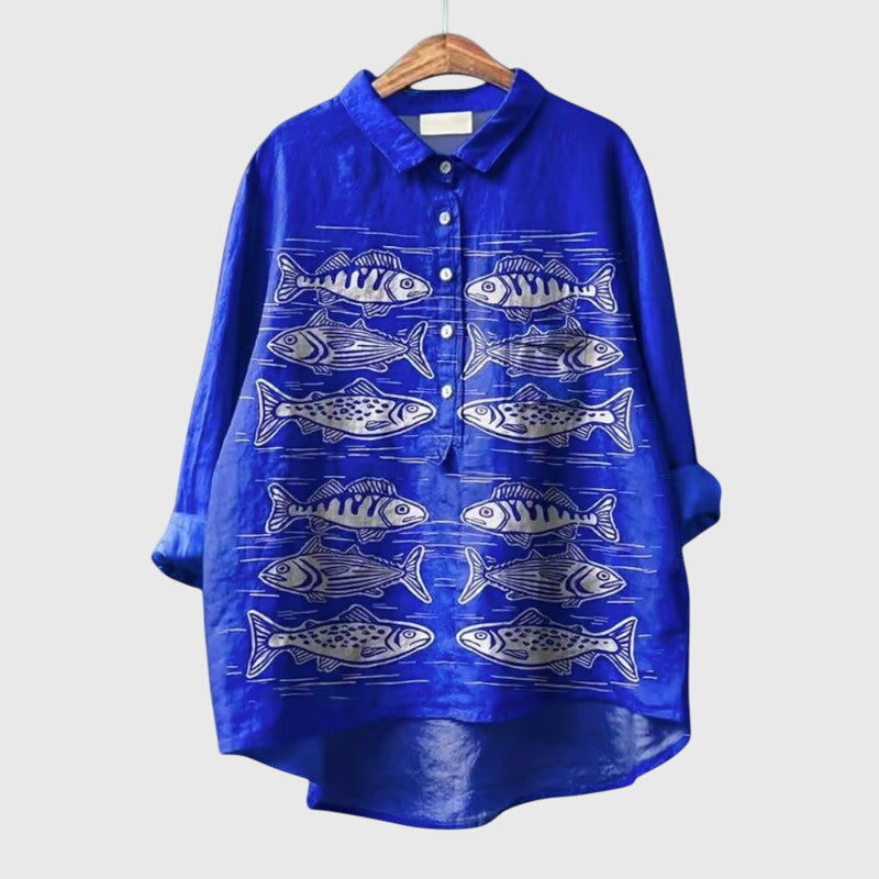 Lumi | Blouse Dark Blue
