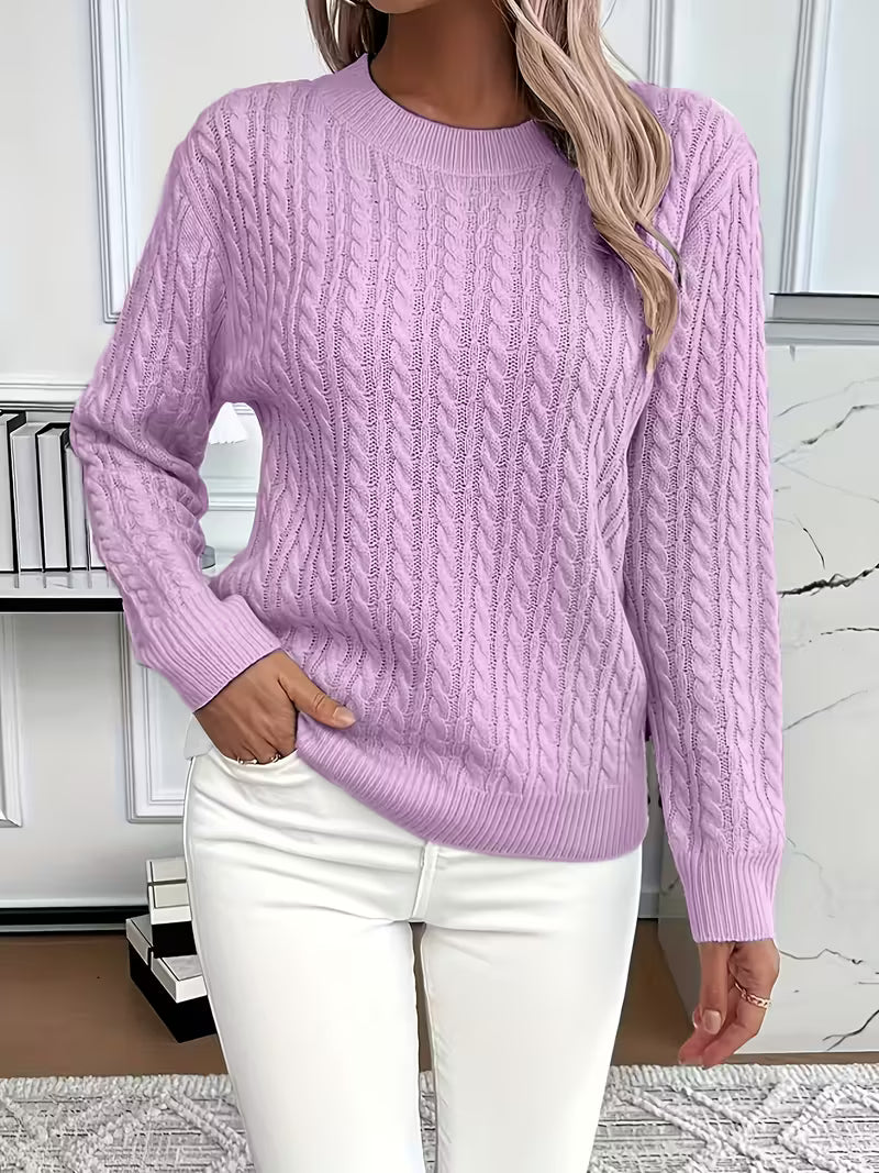 Ravae | Comfortable Sweater Purple