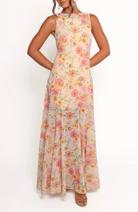 Keani Floral Sleeveless Maxi Dress (Women)