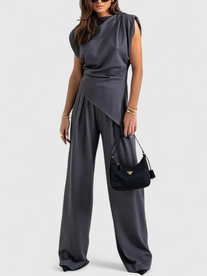 Sharon | Elegant Set Dark Gray