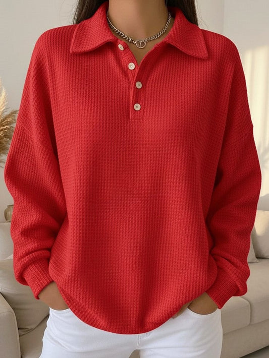 Availen | Elegant Sweater Red