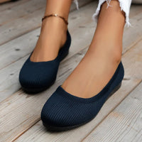 Angela | Anti-Slip Breathable Shoes Navy blue