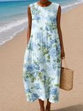 Sally - Casual Sleeveless Dress