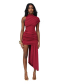 Burgundy Clove Dress