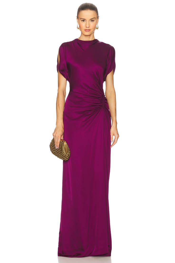 A.L.C. Nadia Gown In Jewel From .com