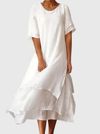 April | Elegant Dress White