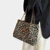 Amoret – Leopard Canvas Tote Bag