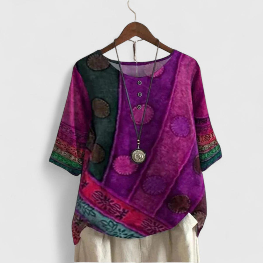 Daenerys | Sophisticated Top Purple