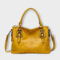 Olivia  Elegant Shoulder Bag Yellow