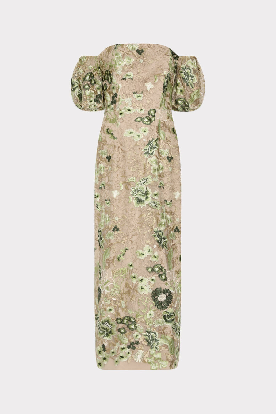 Nene Embroidered Mesh Dress