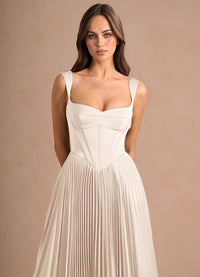 Avenelle Cream Maxi Dress