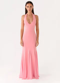 Girl Talk Maxi Dress Pink