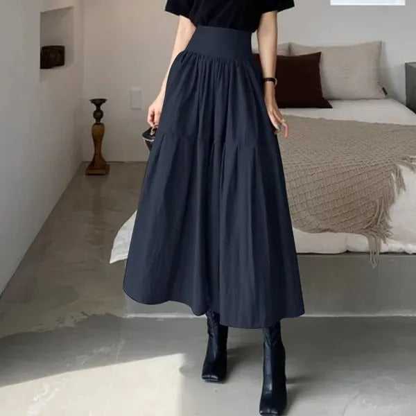 Mireya Pleated Maxi Skirt