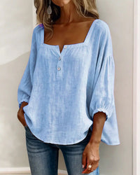 Rue – Lightweight Linen Cotton Blouse