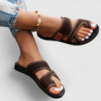 Riyelle | Orthopedic Sandals Brown