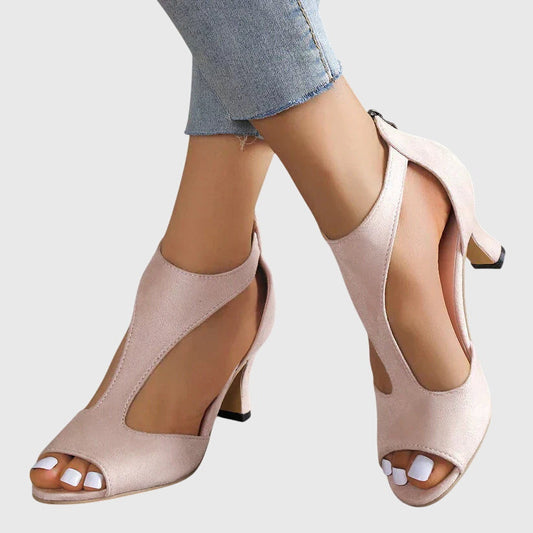 Delfina | Orthopedic Heels Pink
