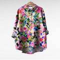 Arlette - Elegant Linen Summer Blouse