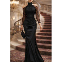 Sheath Column Floor Length Evening Gown Ball Gown Formal Dress Elegant