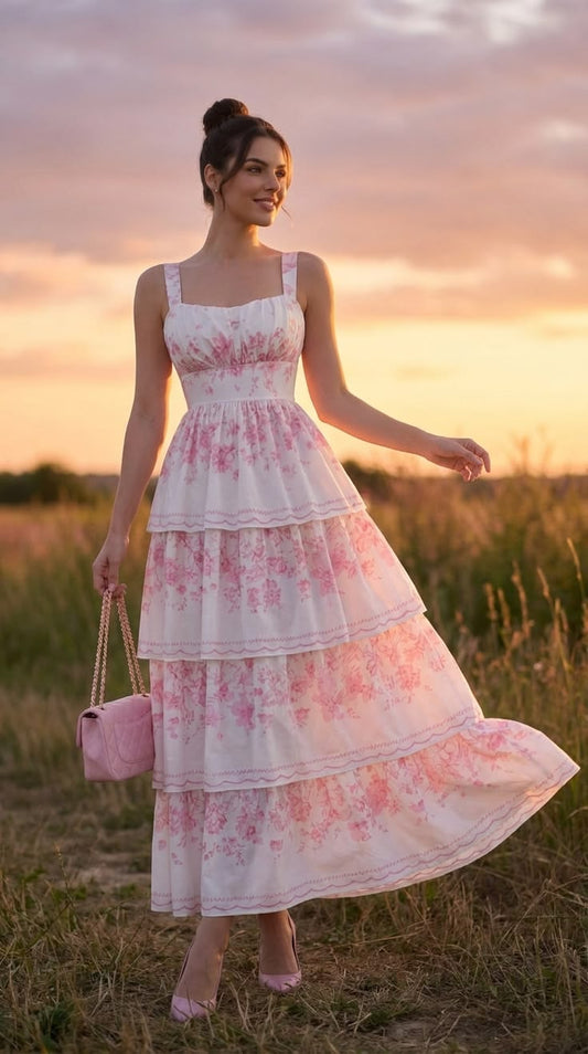 The Dreamiest Floral Dress Is Here