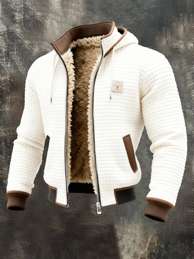 Logan - Quilted Polar Fleece Jacket
