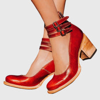 Nina | Elegant And Comfortable Sandals Red