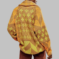 Evangelia | Elegant Cardigan Yellow