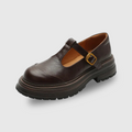 Bellarine | Women's T-Bar Mary Jane Brogue Shoes