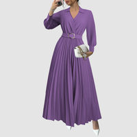 Margot Lane | Everyday Elegance Dress Purple