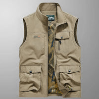John - Multi-Pocket Breathable Outdoor Cargo Vest