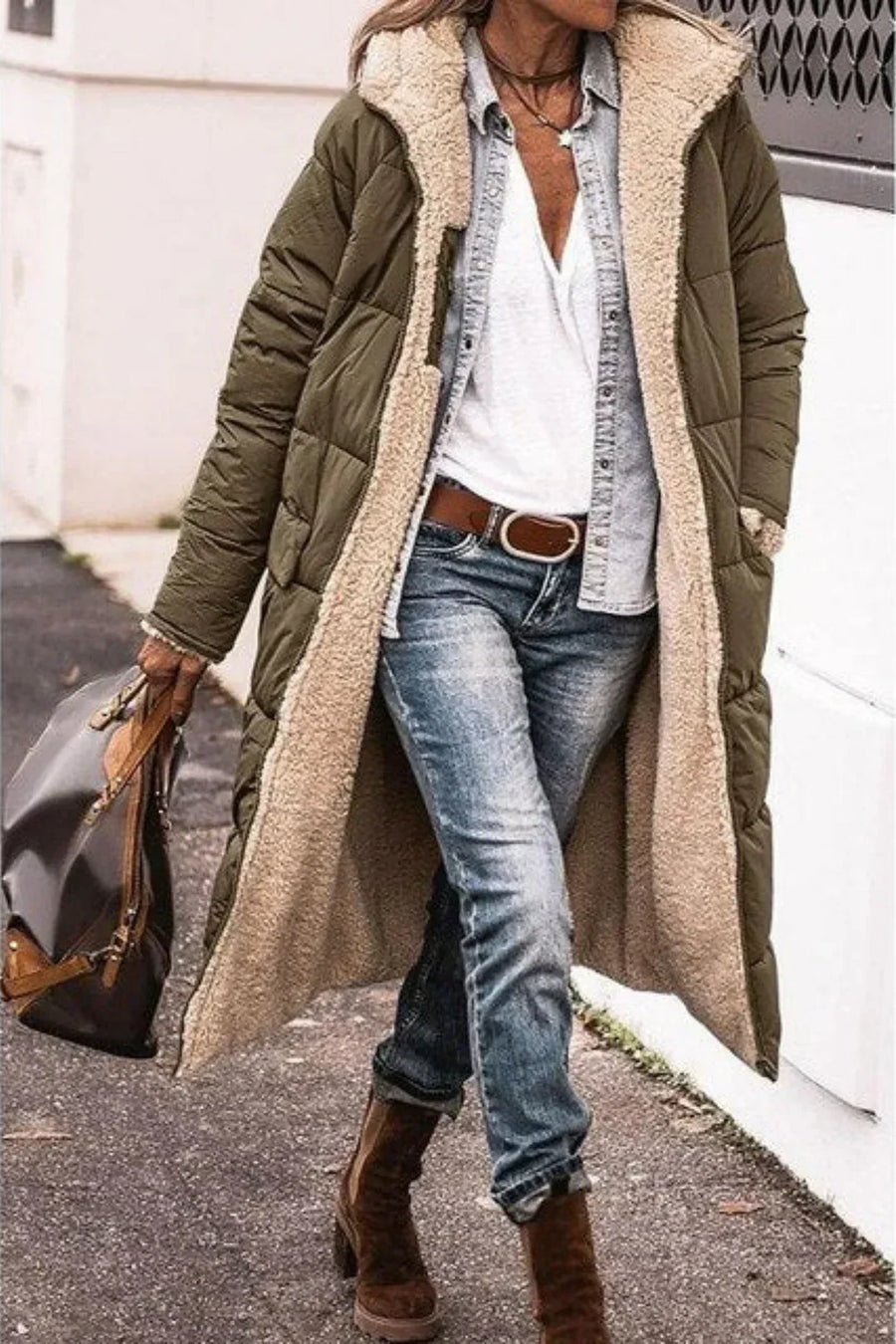 Madeline – Reversible Long Winter Jacket