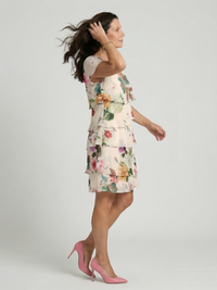 Kenza - Elegant Comfort Ruffle Dress
