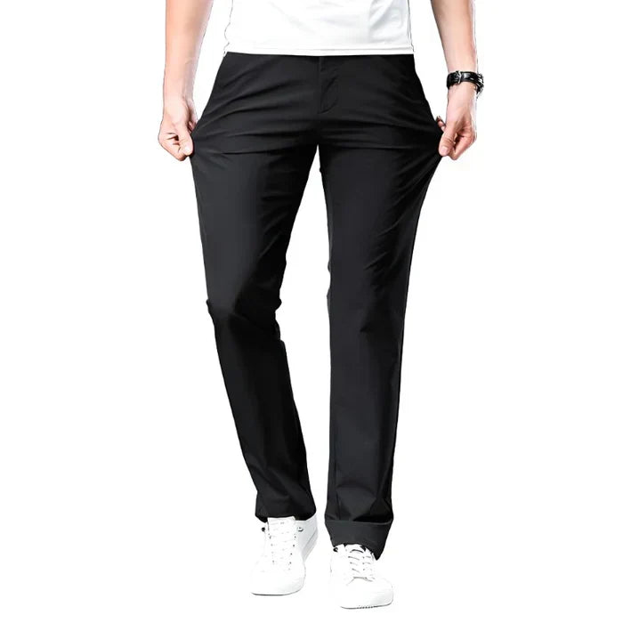Eric | Porto Chino Pants Black