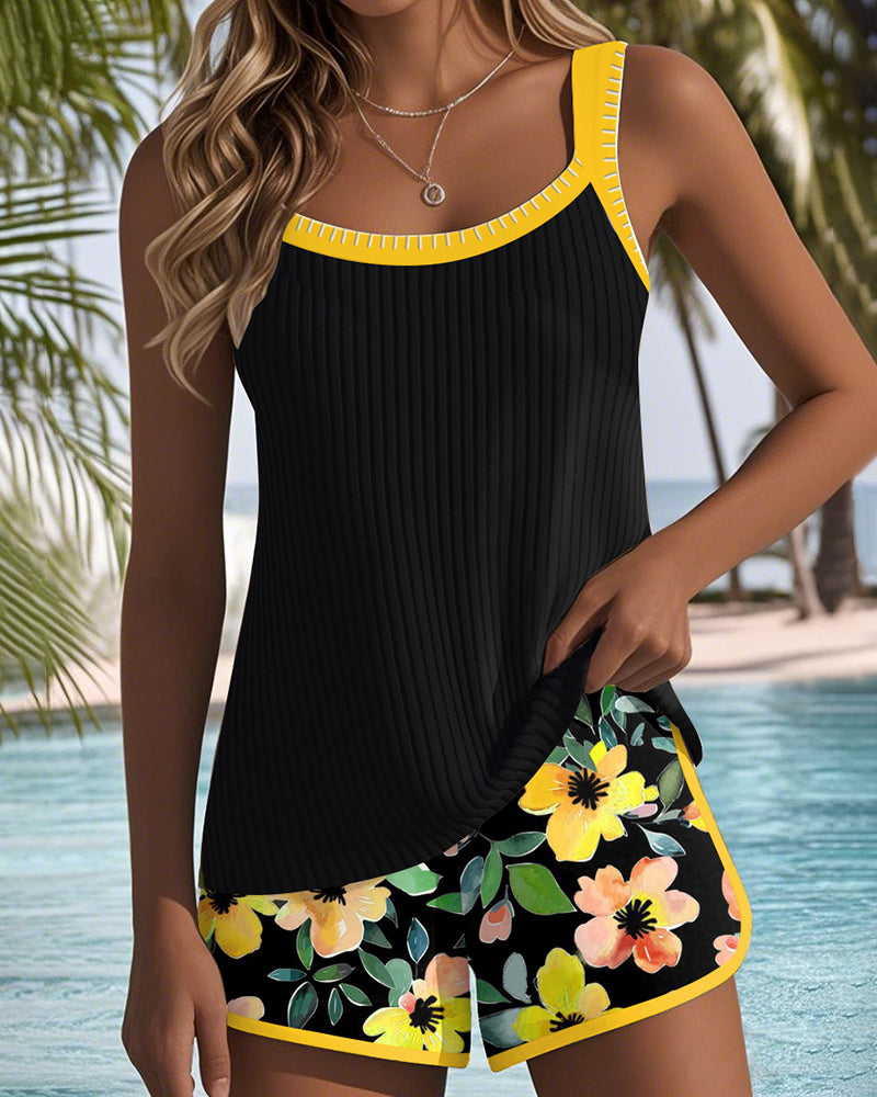 Aitana - Elegant Two-Piece Tankini Set