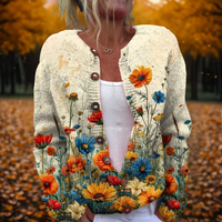 Helena | Vintage Flower Cardigan Multicolour