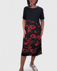 Braylin | Sophisticated Dress Red