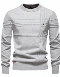 Jayden - Elegant Checked Sweater