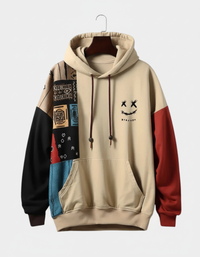 Reece - Urban Patchwork Hoodie