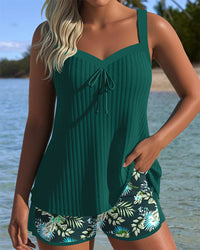 Jonquil - Two-Piece Striped Tankini
