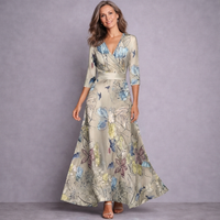 Myrtle - Elegant Maxi Floral Dress