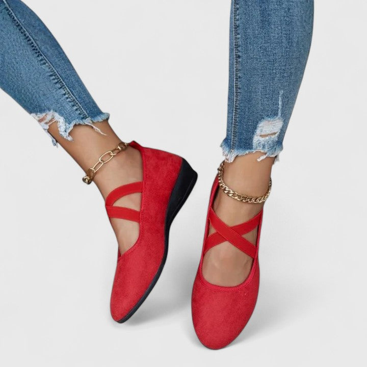 Jynna | Orthopedic Shoes Red