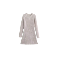 CLOE | KNIT DRESS Crème