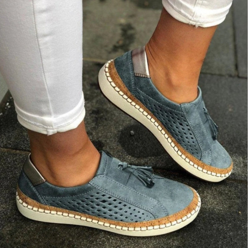 Arden | Orthoflex Slip-Ons Navy