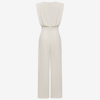 Aria - Belted Fluid Jumpsuit