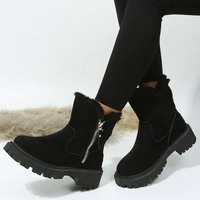 Besie | Orthopedic Boots Black