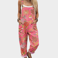 Alice - Comfortable Printed Dungarees