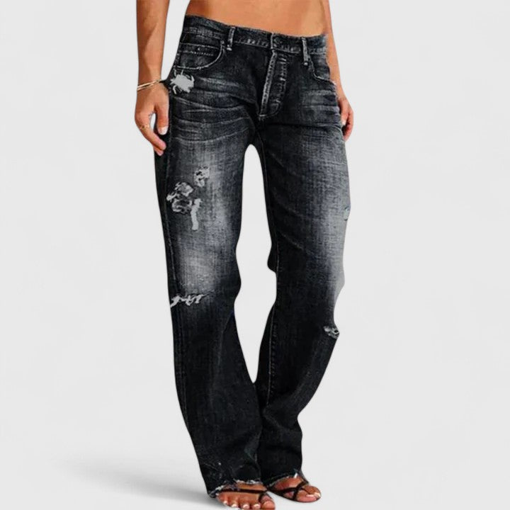 Lianette | Elegant Jeans Black