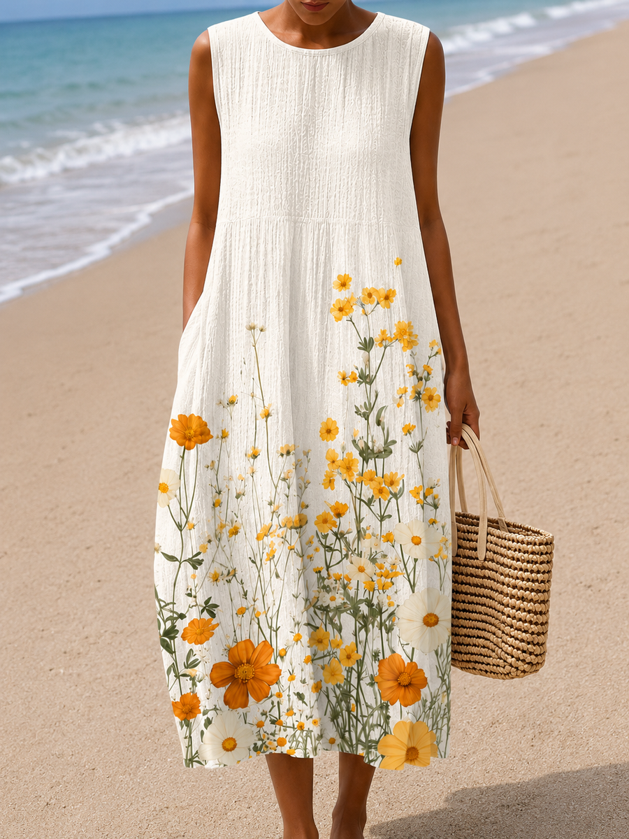 Elsie - Casual Sleeveless Dress