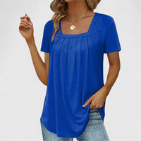 Lenabria | Elegant Summer Blouse Blue