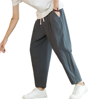 Nicholas | Cotton Pants Cancun. Dark Gray