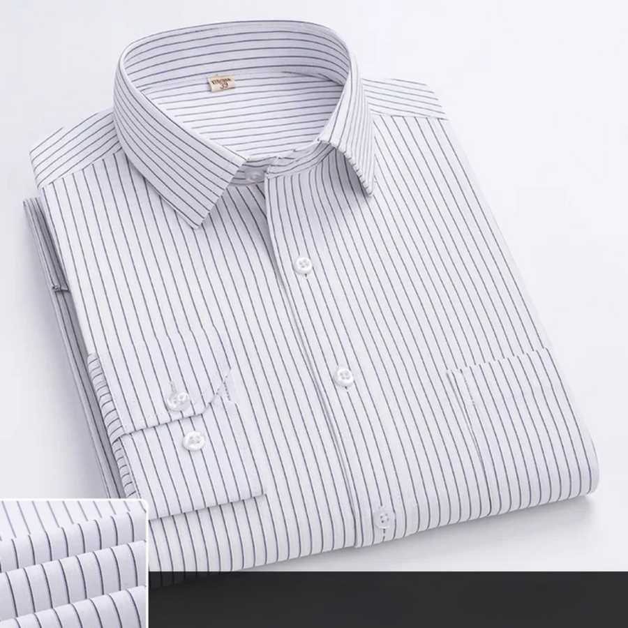 Axel | Elegant Office Shirt White/Black